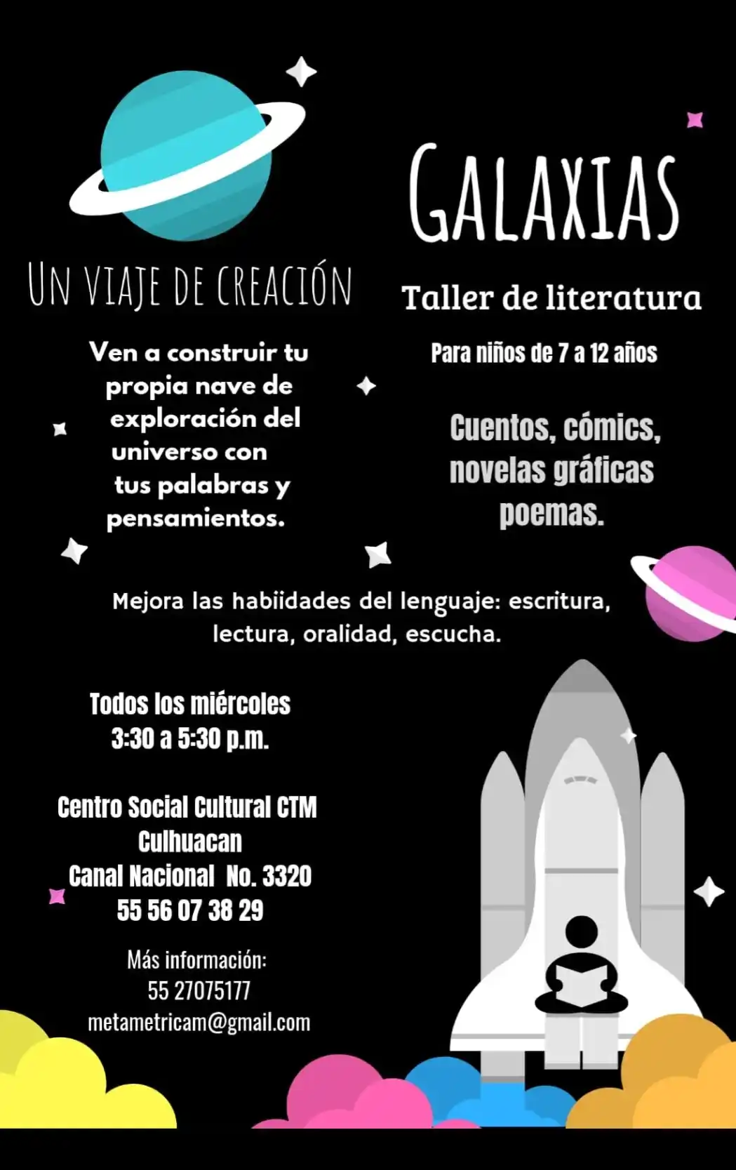  Taller de literatura Galaxia 